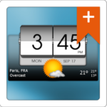 3D Flip Clock & Weather Pro