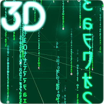 Digital Rain 3D Live Wallpaper