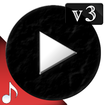 Poweramp v3 skin simple light