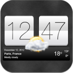 Sense V2 Flip Clock & Weather