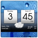 Digital clock & world weather