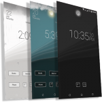 Final Interface - launcher + animated weather