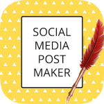 Social Media Post Maker, Planner & Graphic Design
