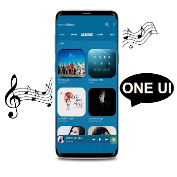 Note 10 Music player One UI S10 S10+