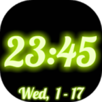 Large Digital Clock Display