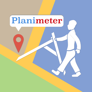Planimeter - GPS area measure land survey on map