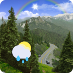 4 Season Road - Weather Live Wallpaper