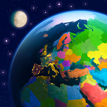 Earth 3D – World Atlas v8.1.1 MOD APK [Premium Unlocked] [Latest]