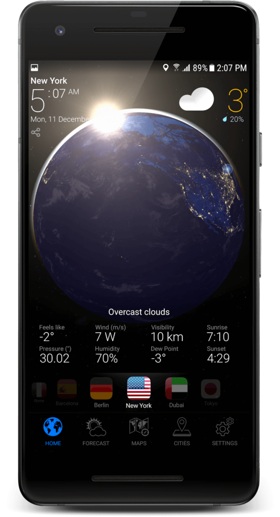 3D Earth Pro   Weather Forecast Pro