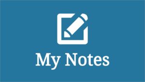 My Notes   Notepad