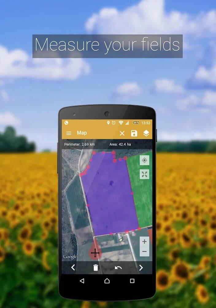 GPS Fields Area Measure Apk