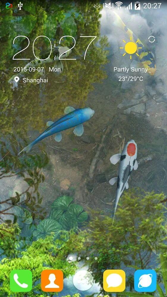 Water Garden Live Wallpaper pro