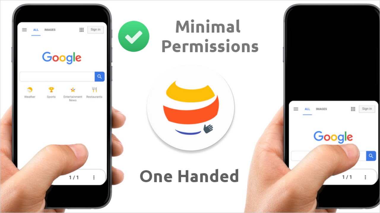 OH Web Browser – One handed, Fast & Privacy v9.4.0 MOD APK [Premium Unlocked] [Latest]
