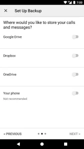 SMS Backup mod