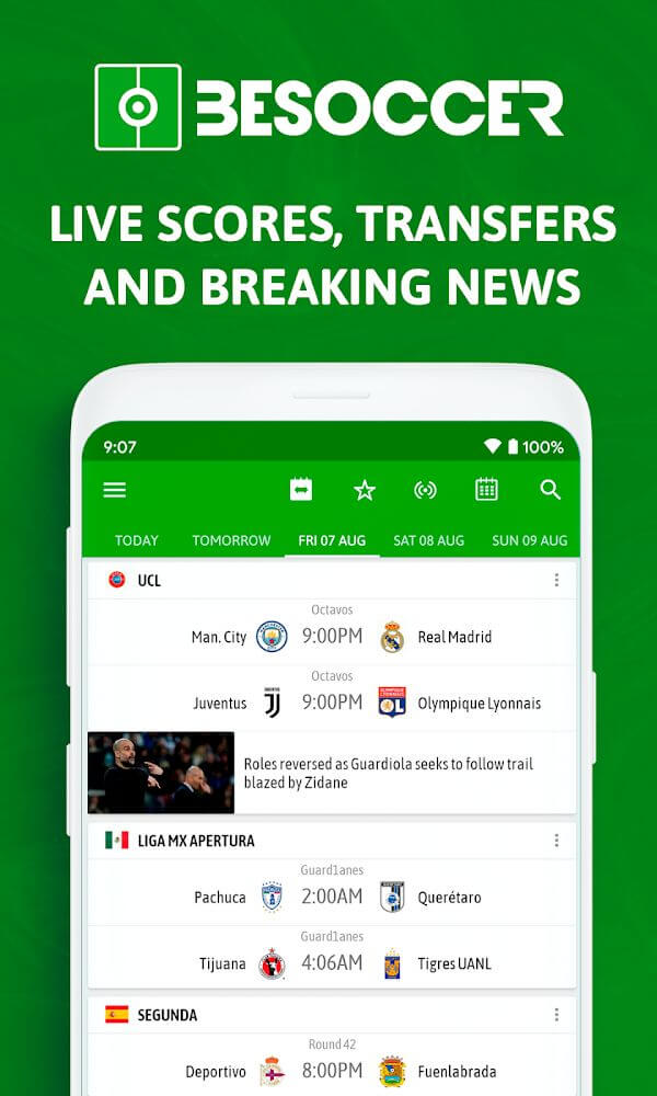 BeSoccer apk