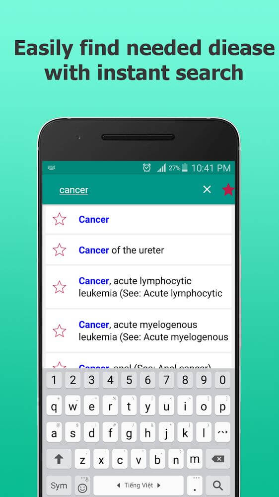 Diseases Dictionary Pro