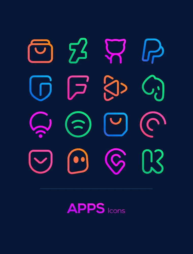 Linebit - Icon Pack apk