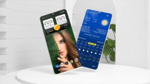 Sense V2 Flip Clock & Weather