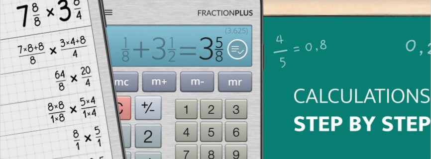 Fraction Calculator Plus v5.7.10 build 20507100 APK [Paid] [Latest]