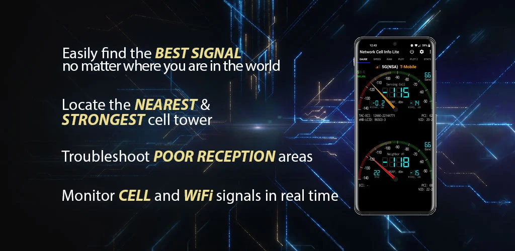Network Cell Info & Wifi