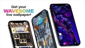 Wave Live Wallpapers Maker 3D