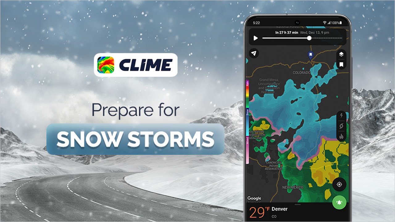 Clime: NOAA Weather Radar Live v1.72.7 build 258 MOD APK [Premium Unlocked] [Latest]