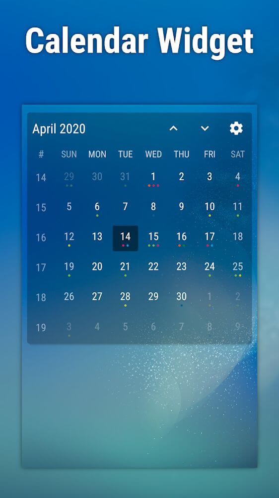 Event Flow Calendar Widget Pro