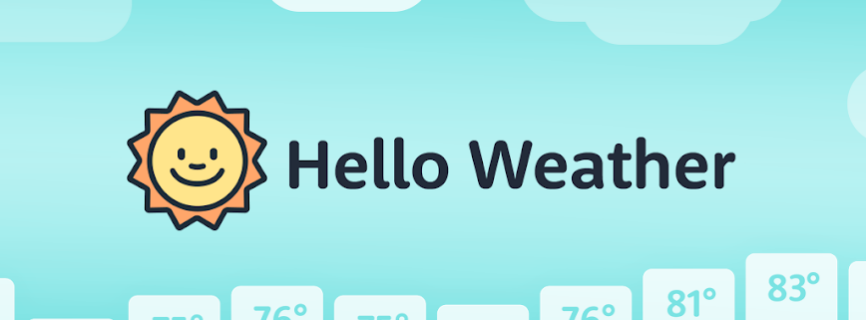 Hello Weather v3.10.9 MOD APK [Premium Unlocked] [Latest]